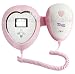 : NEW PINK MODEL ANGELSOUNDS FETAL DOPPLER + HEART RATE DISPLAY "LISTEN TO YOUR BABY"