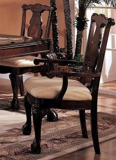 Arm Chair (Set of 2) in Cherry by Coaster Furniture