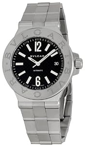 Bvlgari Men's BVLDG40BSSD Diagono Black Dial Watch by Bvlgari Omnia Amethyste