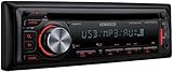Kenwood KDC-4047 UA CD-MP3-Tuner (Front-USB und AUX-In) schwarz