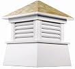 22" Handcrafted "Kent" Wood and Vinyl Roof Cupola