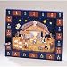 Kurt Adler Wooden Nativity Advent Calendar with 24 Magnetic Figures