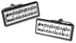 Music Score Cufflinks