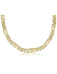 14K Solid Yellow Gold Link Chain 8.0 mm Wide 22 Inches Long