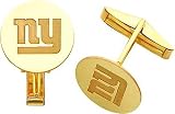 14K Gold NFL New York Giants Logo Cuff Links