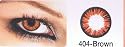Non Prescription Color Contact Extra Ordinary - Brown