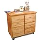 Catskill Craftsmen Titan Class Lacquered Birch Kitchen Workcenter 40x33x36-in.