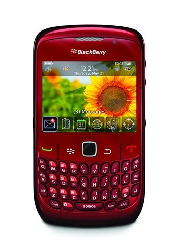 Blackberry 8520 Curve GSM Quadband Phone (Unlocked) Ruby Red 