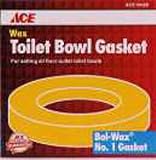 24 each: Ace Bol-Wax No. 1 Toilet Bowl Wax Gasket (007915-24)