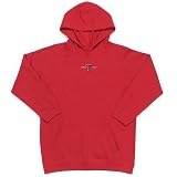 Texas Tech Red Raiders NCAA JV Youth Pullover Hooded Sweatshirt For Kids (Dk Red)