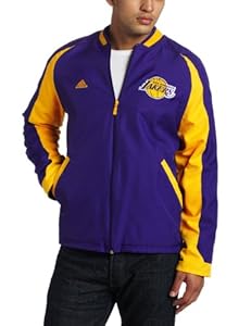 NBA Men's Los Angeles Lakers Tip Off Midweight Jacket (Purple, X-Large)
