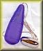 Unique Translucent Purplish Control has Variable Speed for the Egg Style Spot Massage...