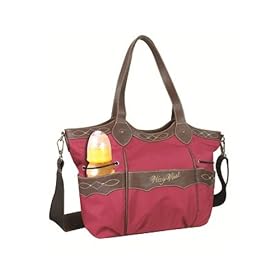 Red Western Diaper Bag