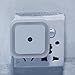 Asdomo 0.5W Plug in LED Night Light Lamp with Sensor, White, 6-Piece / Lot