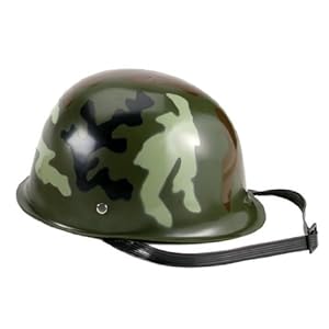 Kids Woodland Camouflage Army Helmet