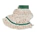 Carlisle 36952002 Bamboo Silk Medium Loop End Mop, 18" Length, White