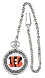 41BgRcBqhQL. SL160  NFL Mens Cincinnati Bengals Hall Of Famer Pocket Watch with Chain #BE0082