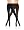 SPANX Reversible Tight-End Tights, F, Bittersweet / Black