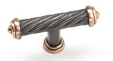 Review Laurey 57807 / Laurey 64mm Capri Knob - Antique Pewter with Copper