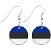 Estonia Flag Earrings