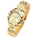 Oskar Emil Caesium 1119G Mens 23ct Gold Plated Chronograph Watch