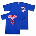 Men`s Chicago Cubs #9 Reed Johnson Name and Number Tshirt