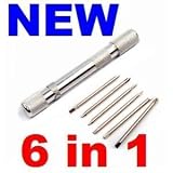 6-in-1 Precision Tool Kit - Great for Watch and Eyeglass Repair!