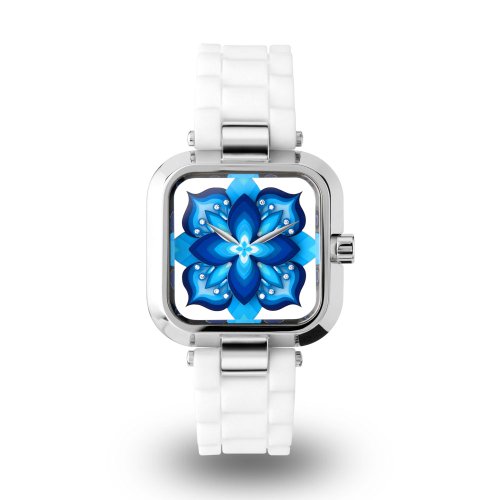 Zerone Crossover Sasu UNTITLED Blue Silver Analogue Watch