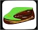 Mouse Pad with grass, earthworm, soil