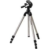 Slik Pro 700DX AMT-Titanium Alloy Tripod with 3-Way Pan Head (Maximum Height 74.8", Supports up to 15 lbs)