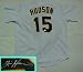Tim Hudson Hand Signed Oakland A's MLB Jersey