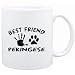 Mug White " MY BEST FRIEND IS MY Pekingese " Dogs