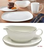 16 Piece Square Bone China