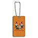 Hanging With My Gnomies Gnomes Wood Wooden Rectangle Keychain Key Ring