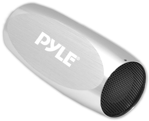 Pyle Home PLBSK30S Portable Bicycle and Sport Speaker With Up To 8gb Storage (Silver)