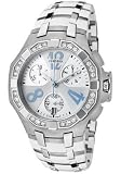 Women's Saratoga Diamond Chronograph SS & White Rubber