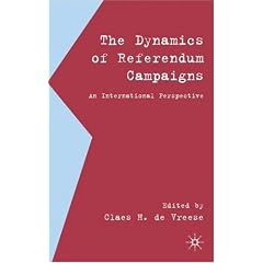 Dynamics of Referendum Campaigns: An International Perspective