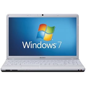 Sony VPCEB4L1E/WI 15.5" Laptop (Intel Core i3-380M 2.53GHz Processor,4GB RAM,500GB HDD,DVD SuperMulti Drive,Windows 7 Home Premium 64bit)-Silver Lid & White inside