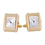 Working Gold Watch Cuff Links