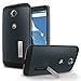 Spigen Slim Armor Nexus 6 Case with Air Cushion Technology and Hybrid Drop Protection for Google Nexus 6 2014 - Metal Slate