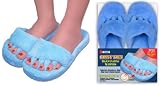 Comfy Toes Comfy Feet Slippers - Rejuvenating House Slippers (MEN'S slippers - SIZES 8-11) - Helps relieve Foot Pain, Hammertoe relief, Bunion relief for your feet, and more! As Seen on TV! Slippers for men! These warm fuzzy Slippers are very comfortable slippers! Great Gift Idea for Valentine's Day! Valentines day gifts for him ~ Best Seller!