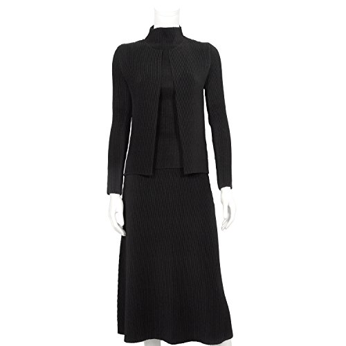 SPECCHIO(スペッチオ) ブラックフォーマル スカートスーツ ノーカラー ボレロジャケット S M L XL XXL ブラック