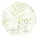 Hoffmaster 876100 Budgetboard Coaster, 4" Diameter, Nature's Greens (Case of 1000)