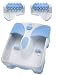 Scholl Rechargeable Footspa DR6646UK - Blue & White