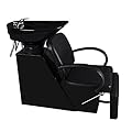 WALCUT Luxury High Quality Backwash Barber Chair Adjustable Shampoo Ceramics Sink Bowl Unit Station Spa Salon Equipment
