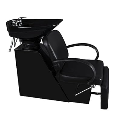 WALCUT Luxury High Quality Backwash Barber Chair Adjustable Shampoo Ceramics Sink Bowl Unit Station Spa Salon Equipment