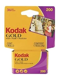 KOD6034003 Kodacolor Gold Film, 35 mm, 200 ASA, 36 Exposure