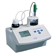Hanna Instruments HI 84100-01 Mini Titrator for Free and Total Sulfur Dioxide Measurements in Wine, 50mL Capacity, 115V, +/-1ppm Accuracy, 1 ppm Resolution