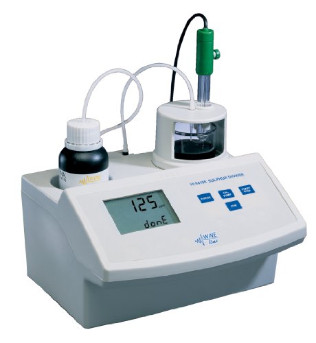 Hanna Instruments HI 84100-01 Mini Titration System for Free and Total Sulfur Dioxide Measurements in Wine Analysis