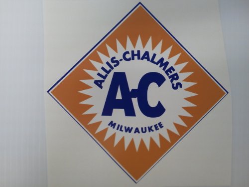 Allis Chalmers Sticker 5.5'' X 5.5''